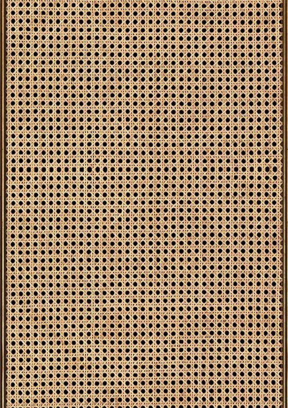Rattan front finish